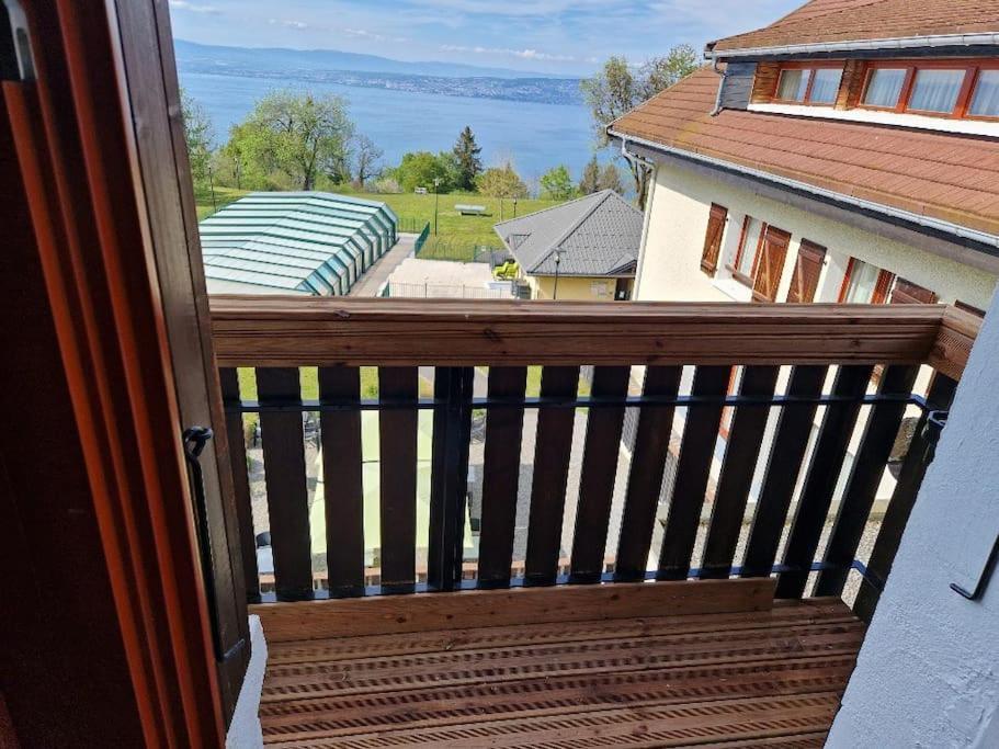 Le Garden - Ski - Vue Lac - Piscine - Parking - Evian - Thonon - Lugrin Bagian luar foto