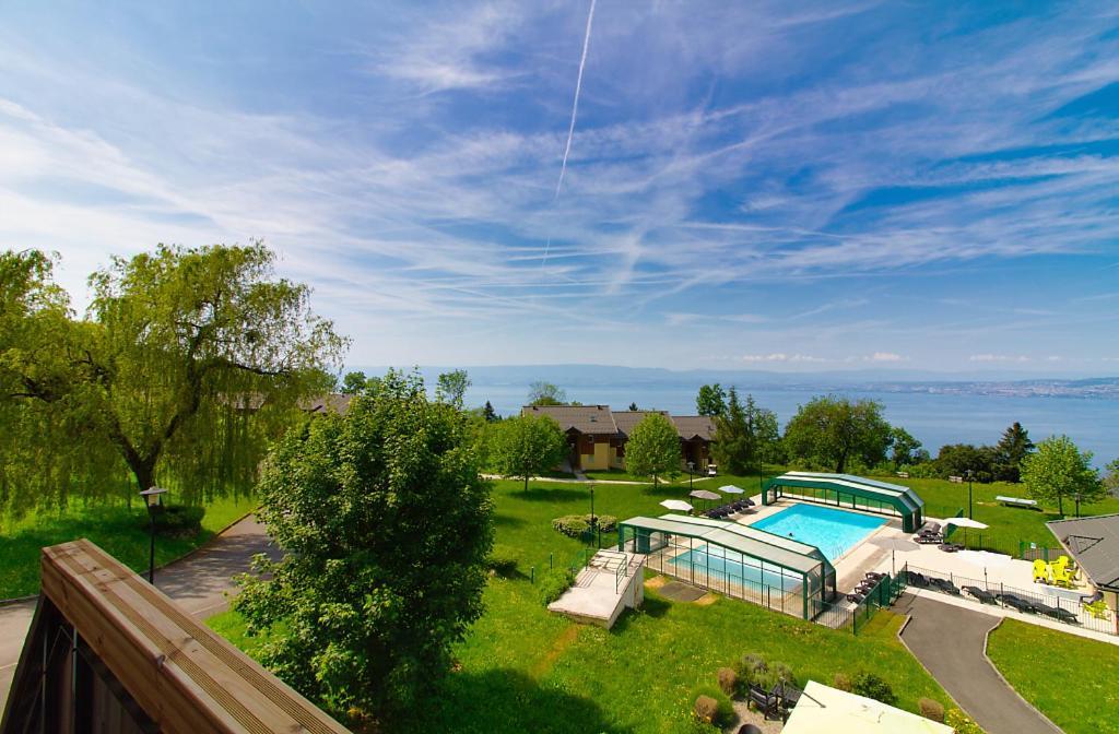 Le Garden - Ski - Vue Lac - Piscine - Parking - Evian - Thonon - Lugrin Bagian luar foto